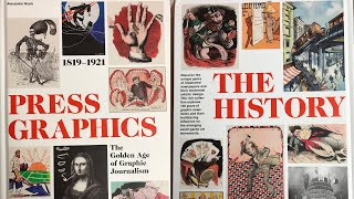 History of Press Graphics 1819–1921 TASCHEN Book Review [upl. by Vachill561]