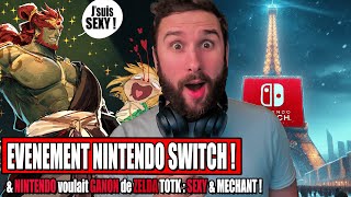 EVENEMENT NINTENDO SWITCH 🎄 amp ZELDA TOTK  NINTENDO voulait que GANON soit MECHANT amp SEXY 🔥 [upl. by Oulman394]