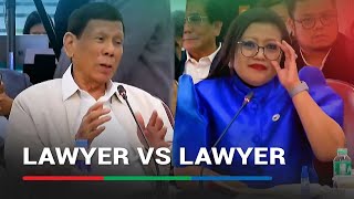 Luistro vs Duterte The line of questions that led to extrajudicial confession [upl. by Yniatirb5]