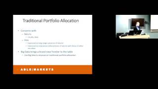 Irene Aldridge quotRealTime Risk in LongTerm Portfolio Optimizationquot [upl. by Yelsehc]