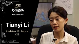 Purdue AARC Faculty Introduction – Tianyi Li CIT [upl. by Sumedocin]