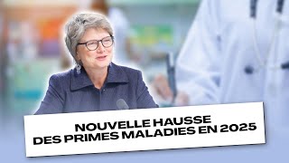 Nouvelle hausse des primes maladies en 2025 [upl. by Howie]