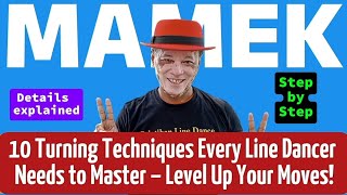 10 Turning Techniques Every Line Dancer Needs to Master – Level Up Your Moves [upl. by Maddi]