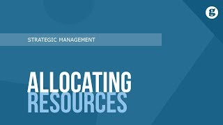 Allocating Resources [upl. by Ahseek]