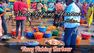 Vizag Fishing Harbour 💙 live video [upl. by Eedeed367]