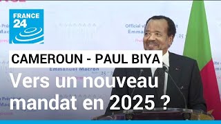 Cameroun  Paul Biya vatil briguer un nouveau mandat en 2025  • FRANCE 24 [upl. by Haletky665]