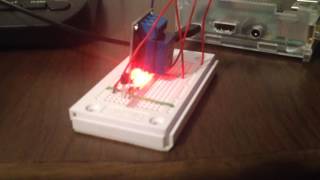 Raspberry Pi with DS18B20 temperature sensor and SRD05VDCSLC relay [upl. by Dugaid69]