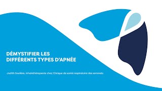 Démystifier les différents types d’apnée [upl. by Yazbak]