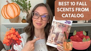 Best 10 Fall Scents from Scentsy 🍎 🍁 24’ Catalog [upl. by Anilesor972]