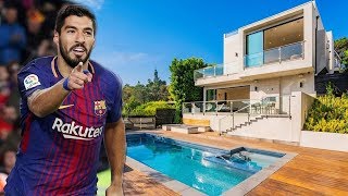 Luis Suárez Incredible House in Barcelona Inside Tour Interior amp Exterior  2019 NEW [upl. by Zabrine]