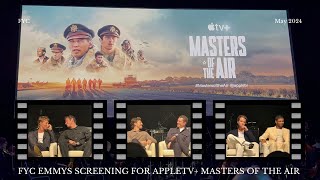 Appletv Masters of the Air Highlights from the FYC Emmys screening with Live Orchestra Performance [upl. by Ennairej]