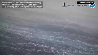 Massive 28Foot Wave Surges Inside Hurricane Milton A RecordBreaking Monsterquot [upl. by Ferri]