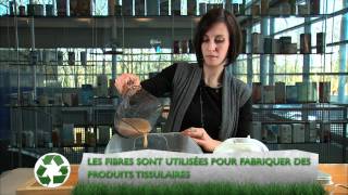 Démonstration de recyclage des emballages de Tetra Pak [upl. by Ettennil]