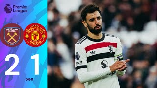 Casemiro Goal  West Ham vs Manchester United 21 Highlights  Premier League 202425 [upl. by Chaworth]