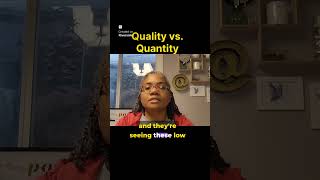 Quality greater than Quantity IMHO videocreation [upl. by Annor918]