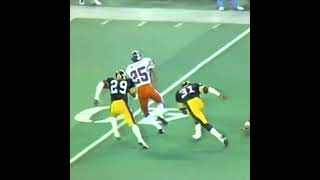 19791022 denverbroncos  pittsburghsteelers Haven Moses 64yard TD pass from Craig Morton nfl [upl. by Enelrak]