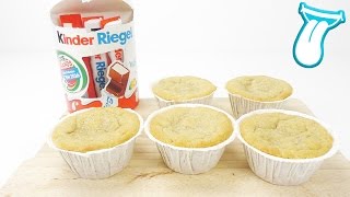 KINDERRIEGEL SCHOKO MUFFINS essen mit KAANYOSHI und EVA von DIY KOCH und BACK CLUB  Muffin Test [upl. by Ycniuqed972]