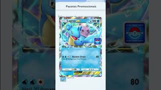 QUAL O MELHOR PACOTE DO POKEMON TCG Pocket pokemontcgpocket pokemon pokemontcg dioniziu [upl. by Yong458]