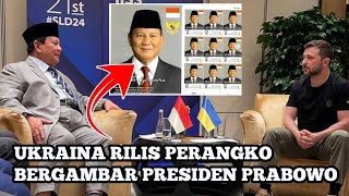 UKRAINA RILIS PERANGKO BERGAMBAR PRESUDEN RI PRABOWO SUBIANTO [upl. by Shaffer]