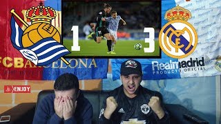 REAL MADRID IS BACK ON TRACK AFTER DEFEATING SOCIEDAD 13  HIGHLIGHTS LIVE REACTION [upl. by Aizitel]