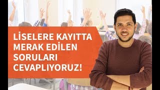 Liselere Kayıt İşlemleri ve Adrese Dayalı Lise Kayıt Sistemi Nasıl Olacak [upl. by Berkman983]