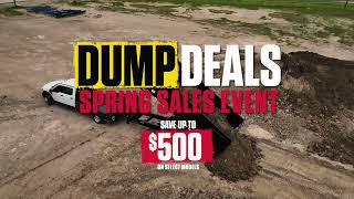 Big Tex Trailers Dump Sale  Ends April 30 2024 [upl. by Perlie]