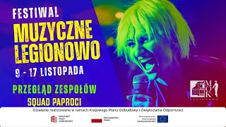 Festiwal Muzyczne Legionowo  koncert  Squad Paproci [upl. by Nnaid]