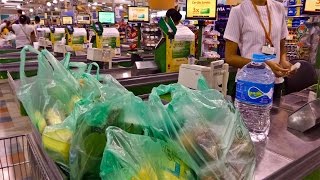 Projetos buscam solução para o descarte de sacolas plásticasia plastico [upl. by Ennaillij344]