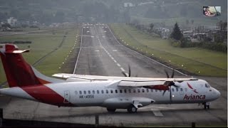 HD 1080p Plane Spotting in Manizales  Colombia [upl. by Hertzog]