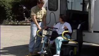 Ricon SSeries Wheelchair Lift Operation  Schetky NW Bus Sales [upl. by Isidoro]