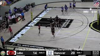 KSHSAA 2024 1A DII Girls Volleyball Championship Highlights [upl. by Aran]