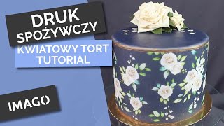 Jak udekorować tort z kwiatami 🌹 Tutorial krok po kroku [upl. by Adhern314]