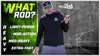 How to Choose Bass Fishing Rods Based on Technique [upl. by Nnayrb13]