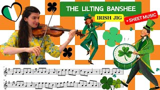 quotThe Lilting Bansheequot Irish Jig  Violin Tutorial  sheet music PDF [upl. by Bainbridge]