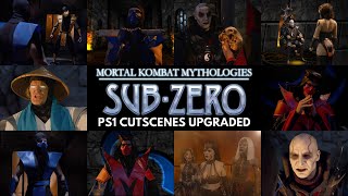 Mortal Kombat Mythologies SubZero PS1 Cutscenes  Upgraded to 1080P 30FPS [upl. by Halvaard616]