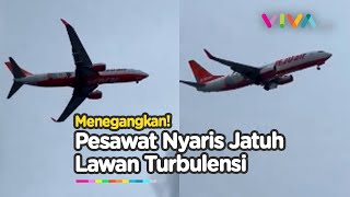 Lawan Angin Kencang VIDEO Pesawat Jeju Air Terseokseok di Langit [upl. by Brine87]