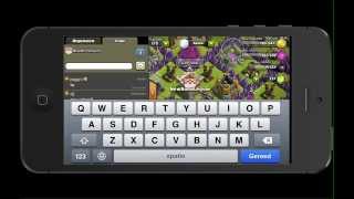 HOWTO Typ with emoticons in Clash of Clans or anywhere else [upl. by Atteuqahc]