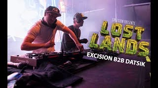 Excision b2b Datsik Lost Lands Full Set 2017 [upl. by Aicnilav685]