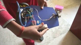 Obstacle Avoiding Robot with Motor Shield [upl. by Paige]