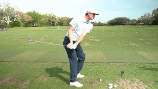 Justin Rose shares his feel vs real swing drill [upl. by Nikolaos517]