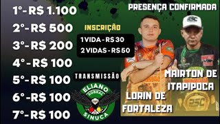 Torneio de sinuca  Fortaleza [upl. by Onez]