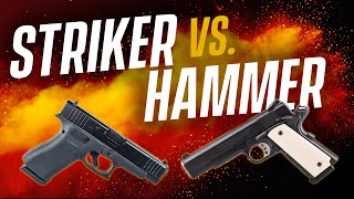 Striker Fired vs Hammer Fired Pistols Is One Better Than The Other [upl. by Arriat669]