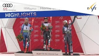 Highlights  Worley back to winning ways at Killington  FIS Alpine [upl. by Tsai581]