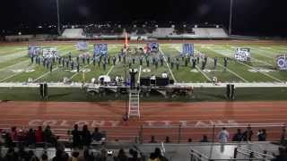 SCSBOA 2015 Field Championships 3A Valencia High School Marching Band and Color Guard [upl. by Aicenek]