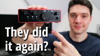 Focusrite Scarlett Solo 4th Gen – USB Audio Interface Review Air Mode Audio Samples [upl. by Eicirtap37]