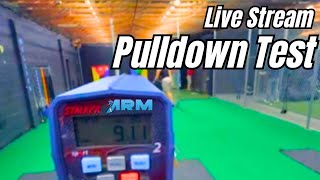 Live Pulldowns  Pitching Measurements [upl. by Chicoine]