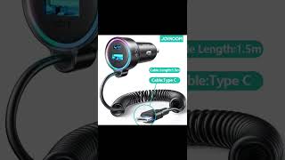 Joyroom Car Charger 45W55W 3 in 1 USB TypeCLightning Car Charging with 15m Extension Cable [upl. by Northrop]