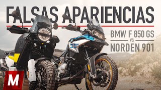 Husqvarna Norden 901 vs BMW F 850 GS  Comparativa prueba y opinión [upl. by Assyla947]