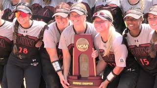 AUM wins NCAA Division II Softball South Regional [upl. by Aihsotal517]