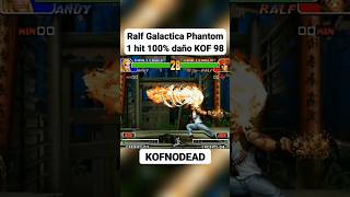 Ralf Galactica Phantom vs Andy Bogard KOF 98 kofnodead kof kof98 arcade shorts arcadegames [upl. by Hirai]